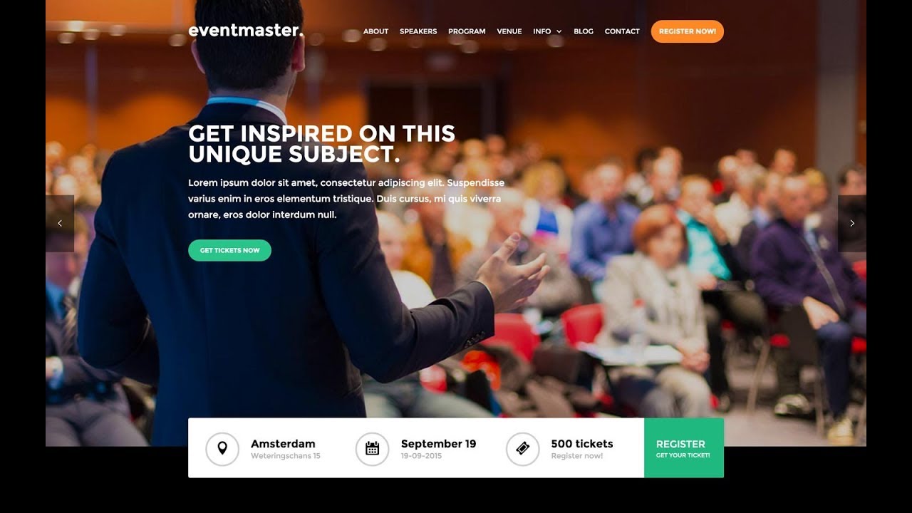 Website Sự Kiện
